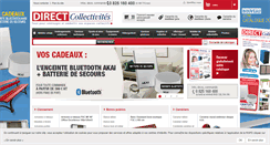 Desktop Screenshot of direct-collectivites.com